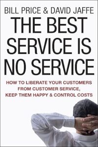 Portada de libro the best service y no service